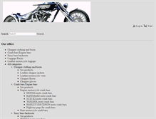 Tablet Screenshot of chopperbargains.com